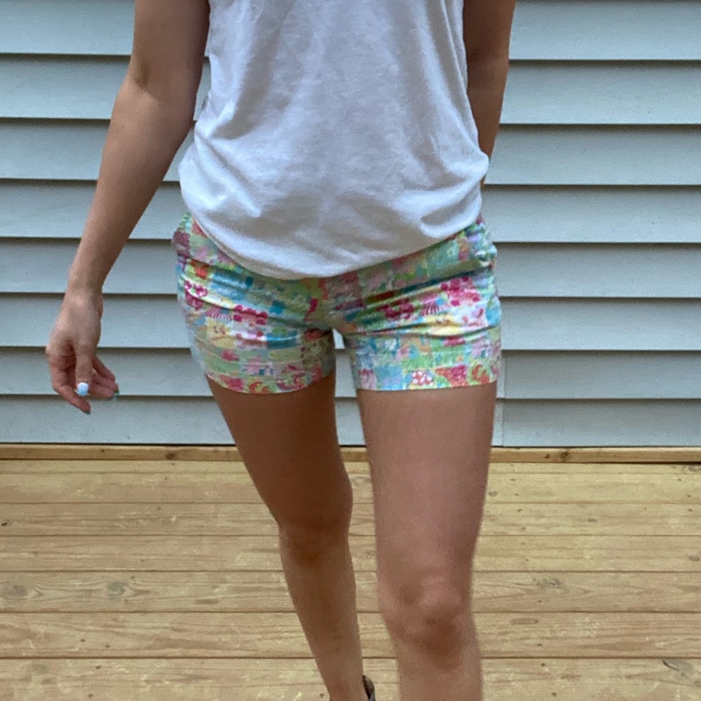 Floral Lily Pulitzer Travel Shorts
